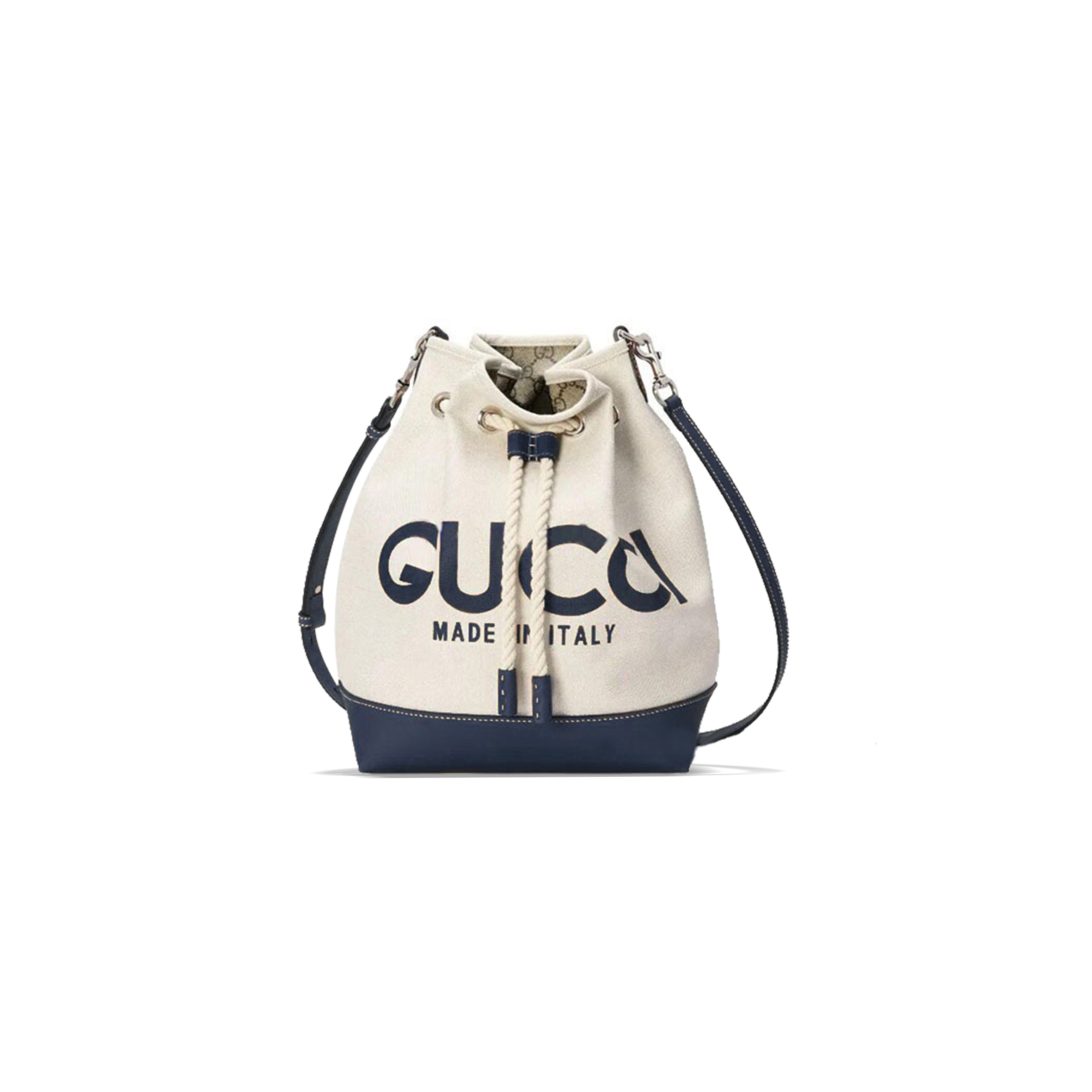 G*u*i printed small bucket bag 772856(31*22.5*15cm)